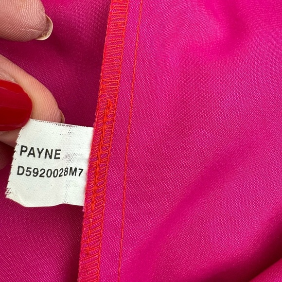 Diane von Furstenberg Payne Printed Silk Dress - Red / Pink - Size 4 - Picture 10 of 10